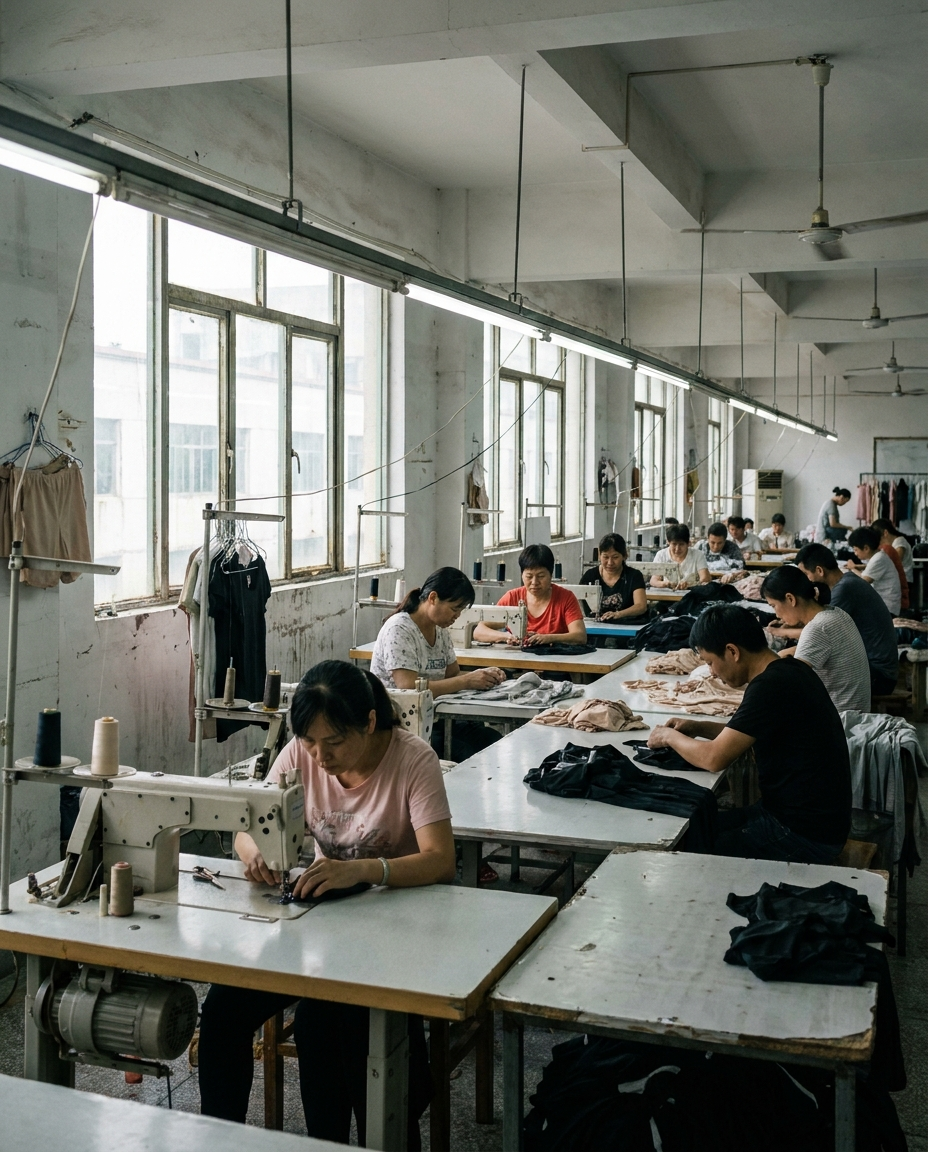 OEM intimate apparel factory overview: production lines and QC workflow